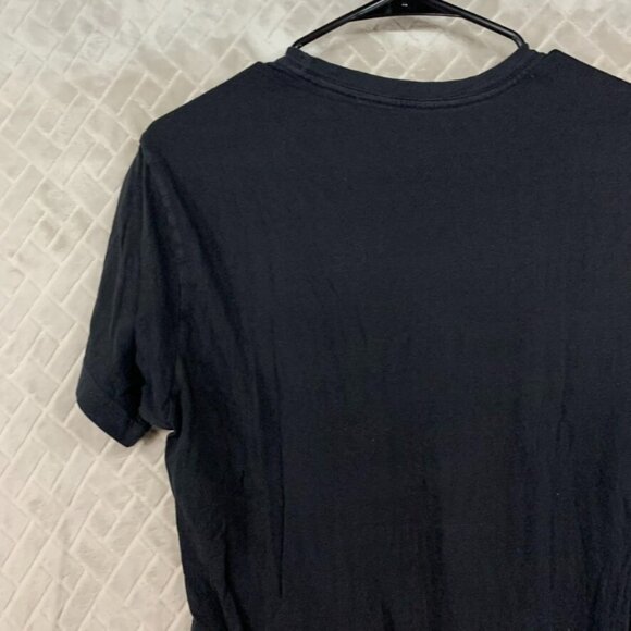 Polo Ralph Lauren Mens Medium Slim Fit T-Shirt Black Red Pony Short Sleeve *flaw - Picture 14 of 16